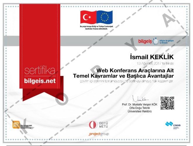 Web Konferans Araçlarına Ait Temel Kavramlar ve Başlıca Avantajlar