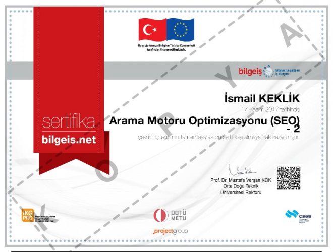 Arama Motoru Optimizasyonu (SEO) - 2